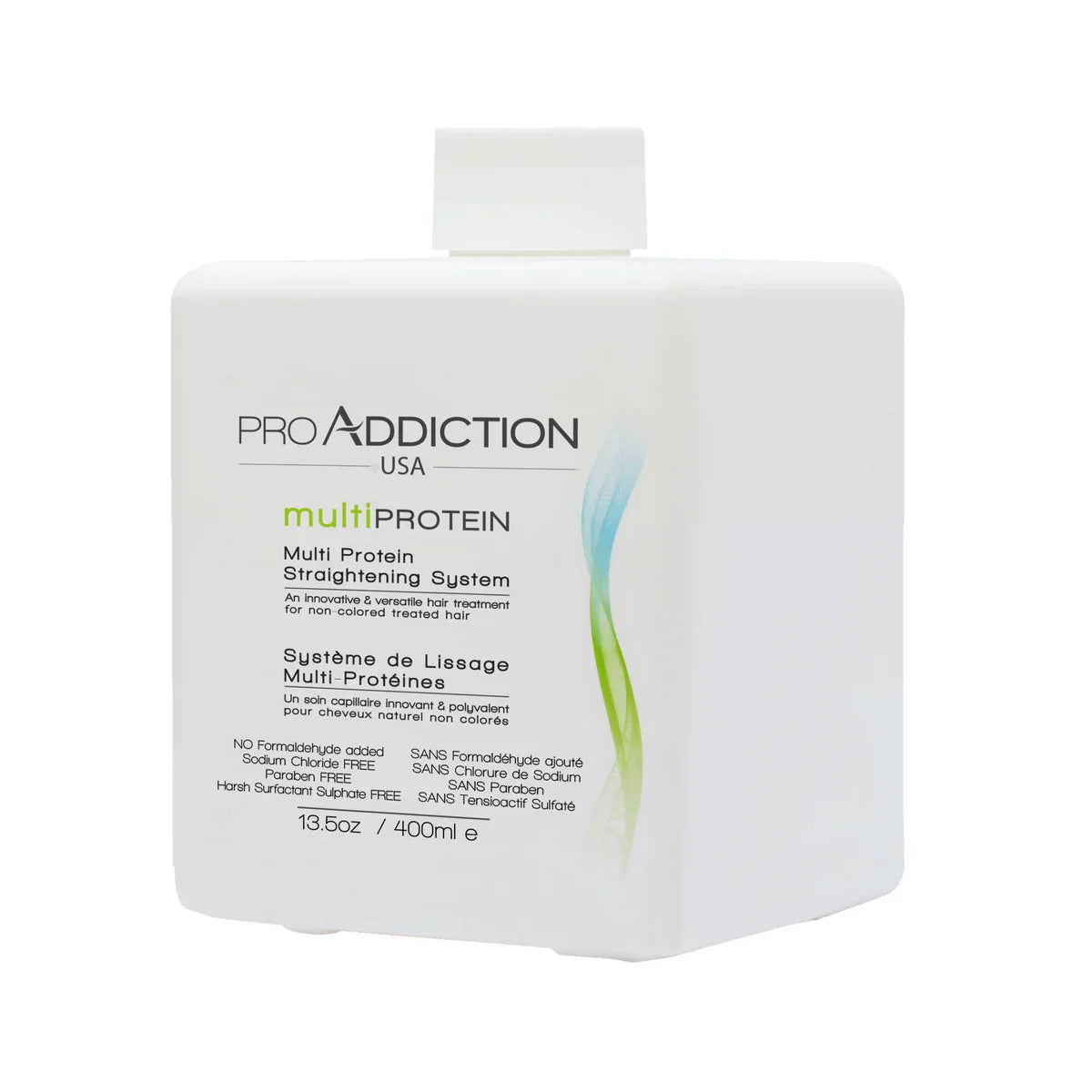 White multi protein straightening System