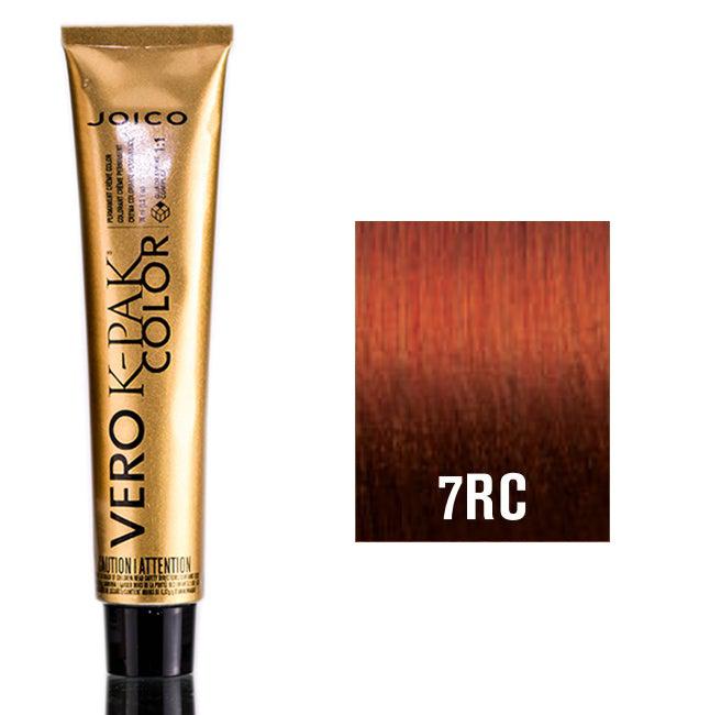 Joico Vero K-PAK Permanent Creme Color 7RC Bright Red Copper