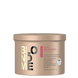 MASQUE RICHE TOUTES BLONDES