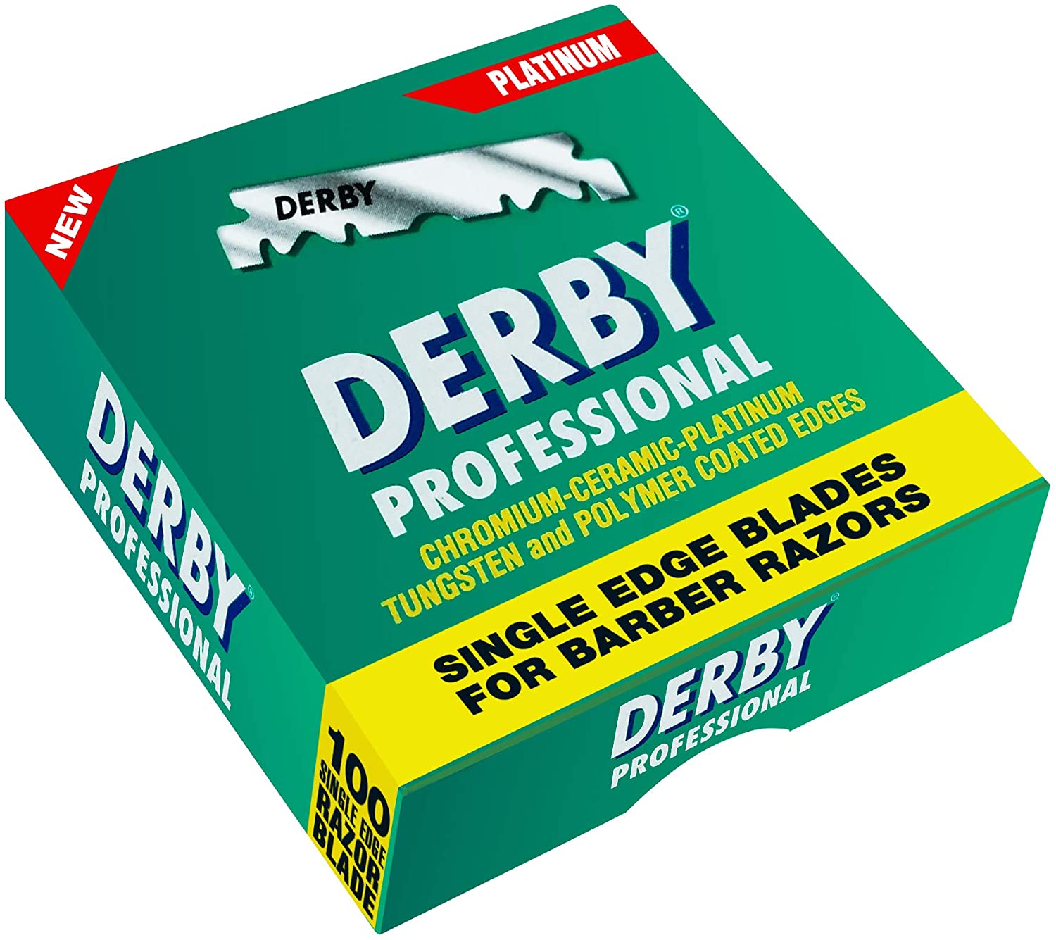 Derby Professional Single Edge Razor Blades