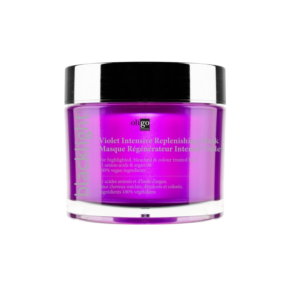 Masque régénérant intensif violet à lumière noire