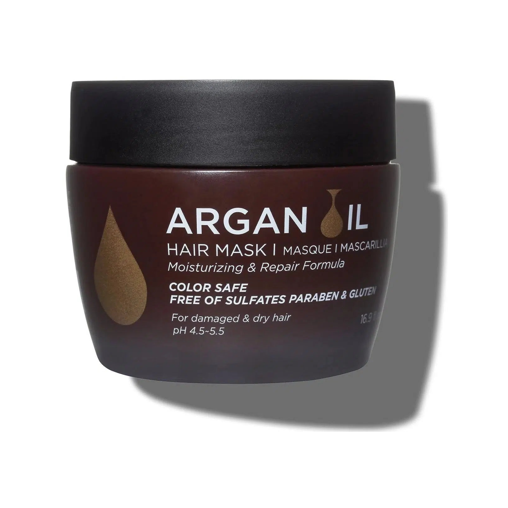 Masque capillaire à l'huile d'argan