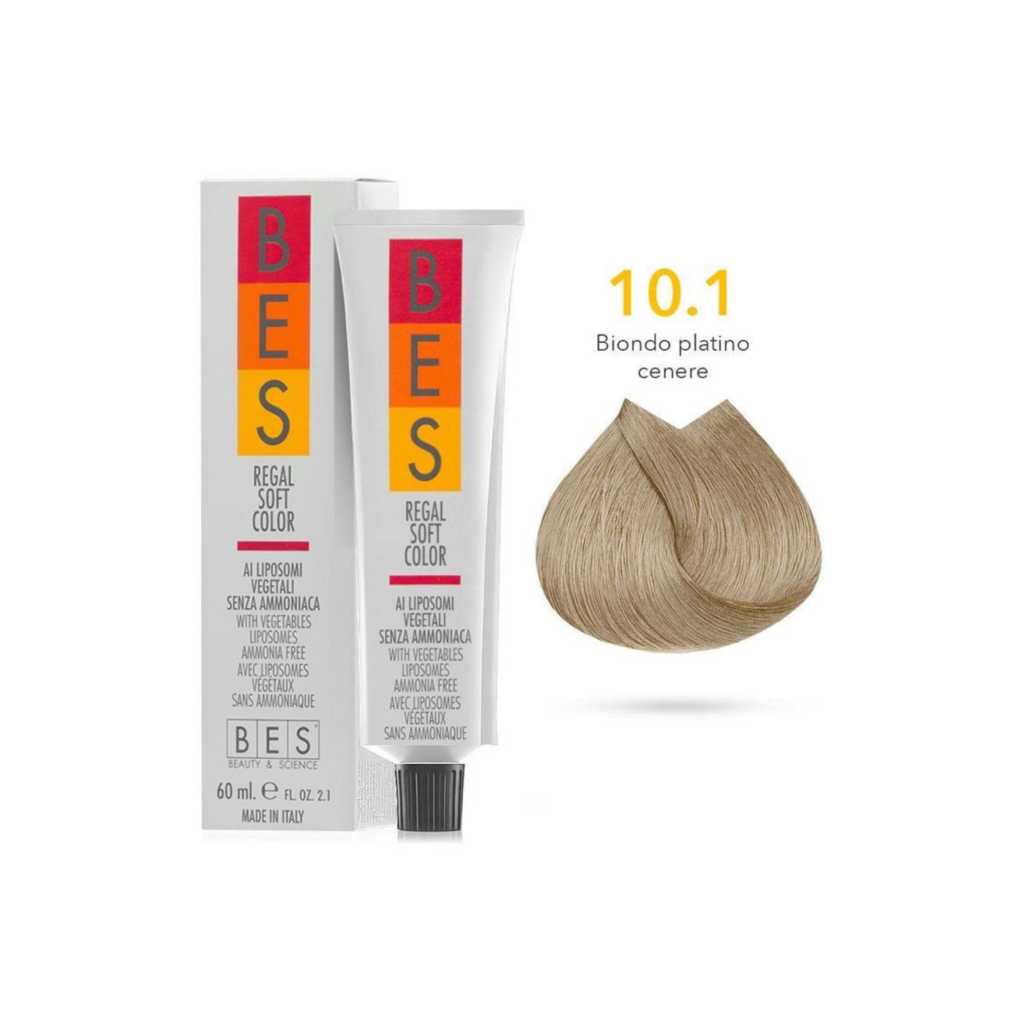 BES Regal Soft : 10.1 Blond cendré ultra clair