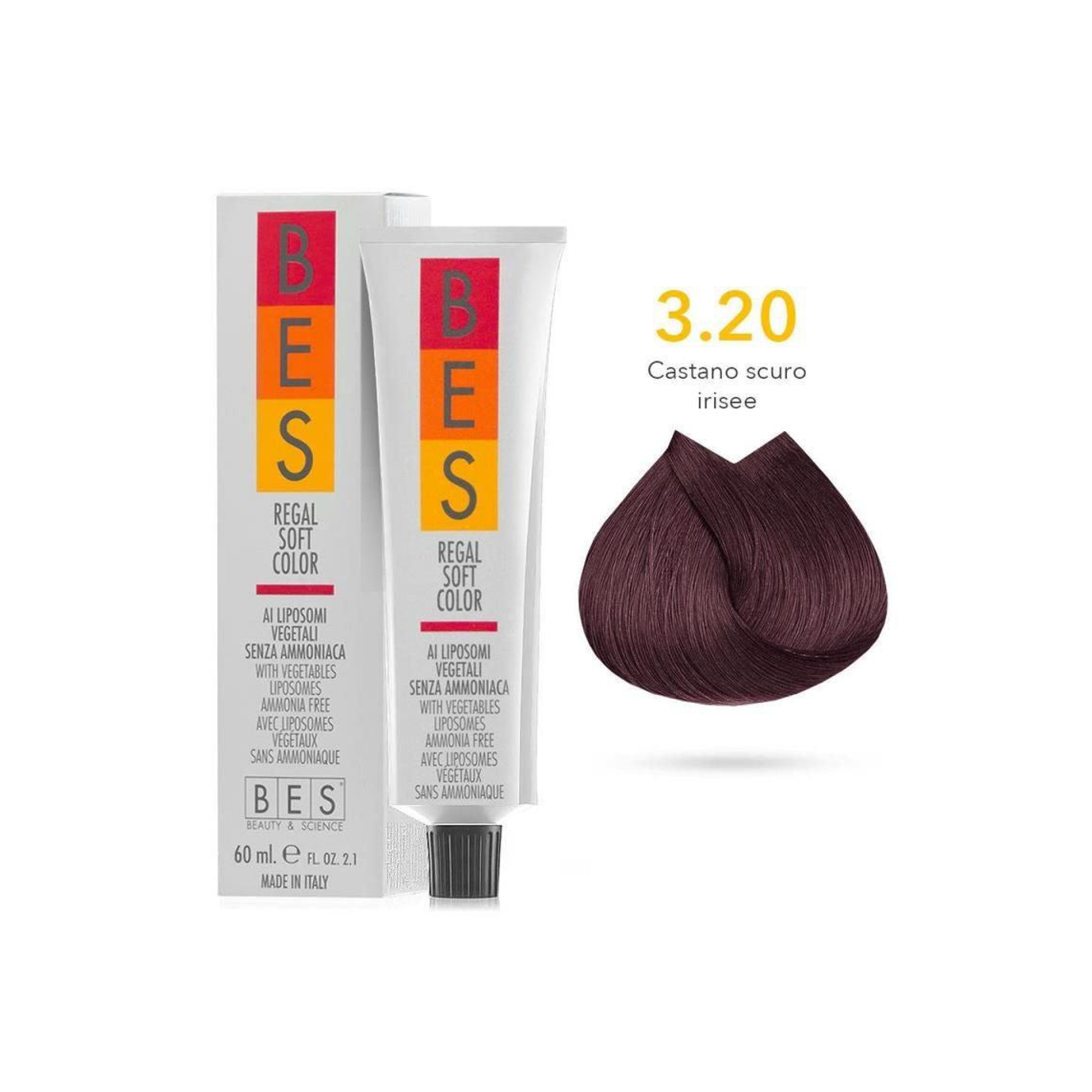 BES Regal Soft : 3,20 Brun violet foncé