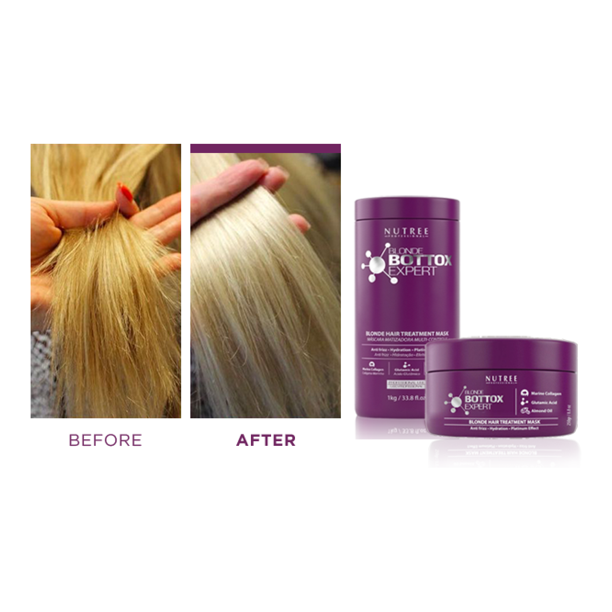 Blonde Bottox For Light Hair Treatment Duo