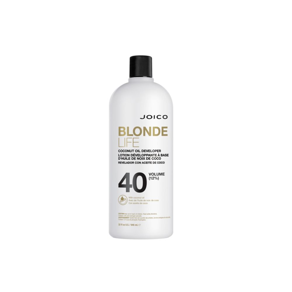 Huile de coco au peroxyde Blonde Life 40 Vol