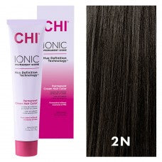 Coloration naturelle pour cheveux noirs Ionic 2N