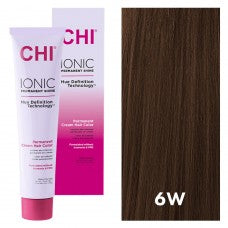 Coloration pour cheveux châtain clair chaud ionique 6 W