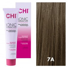 Coloration capillaire Ionic 7A blond cendré foncé