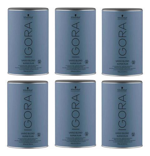 Igora Vario Blond Super Plus Bleaching Powder 6 Pieces