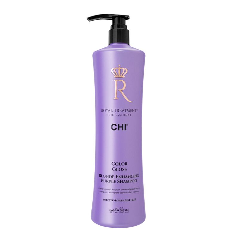 Color Gloss Blonde Enhancing Purple Shampoo