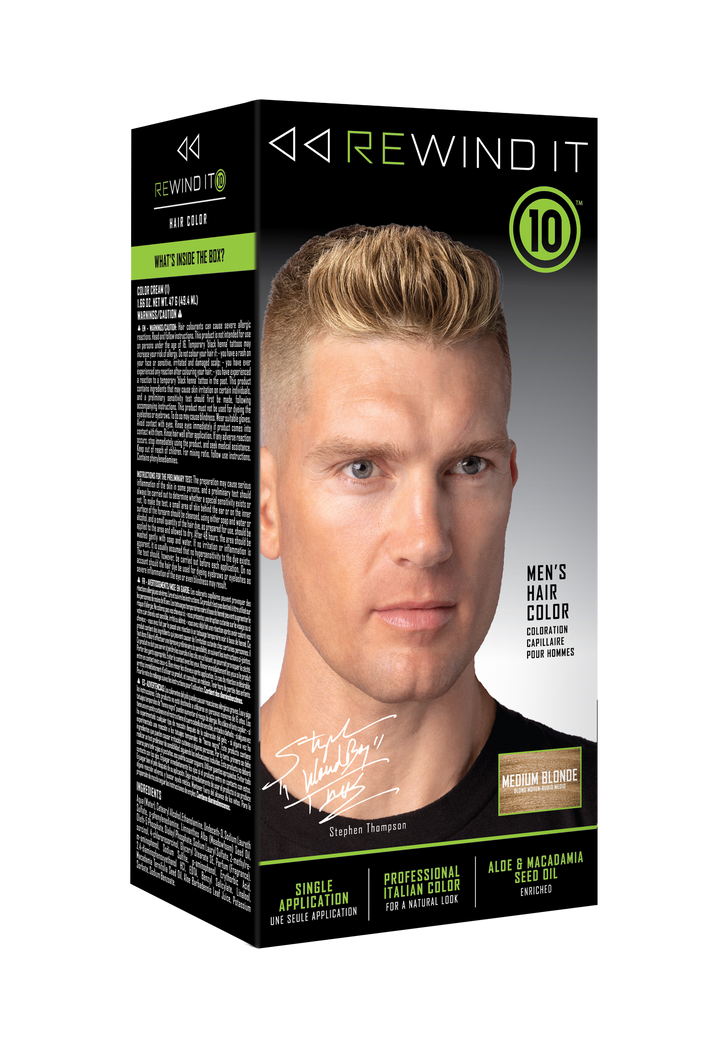 Coloration Homme Blond Moyen