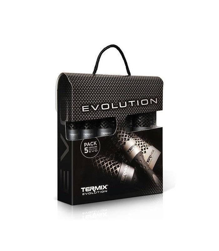 Evolution Plus Case of 5 Hair Brushes