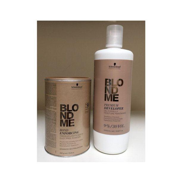 Schwarzkopf BLONDME Premium Developer 30 Volume Duo Set