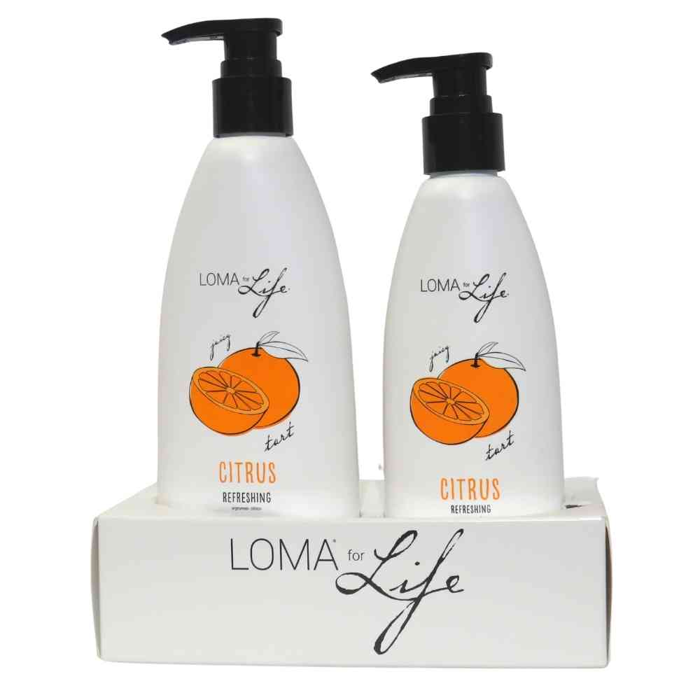 Kit nettoyant et lotion aux agrumes Loma Lfl-Lcitrus