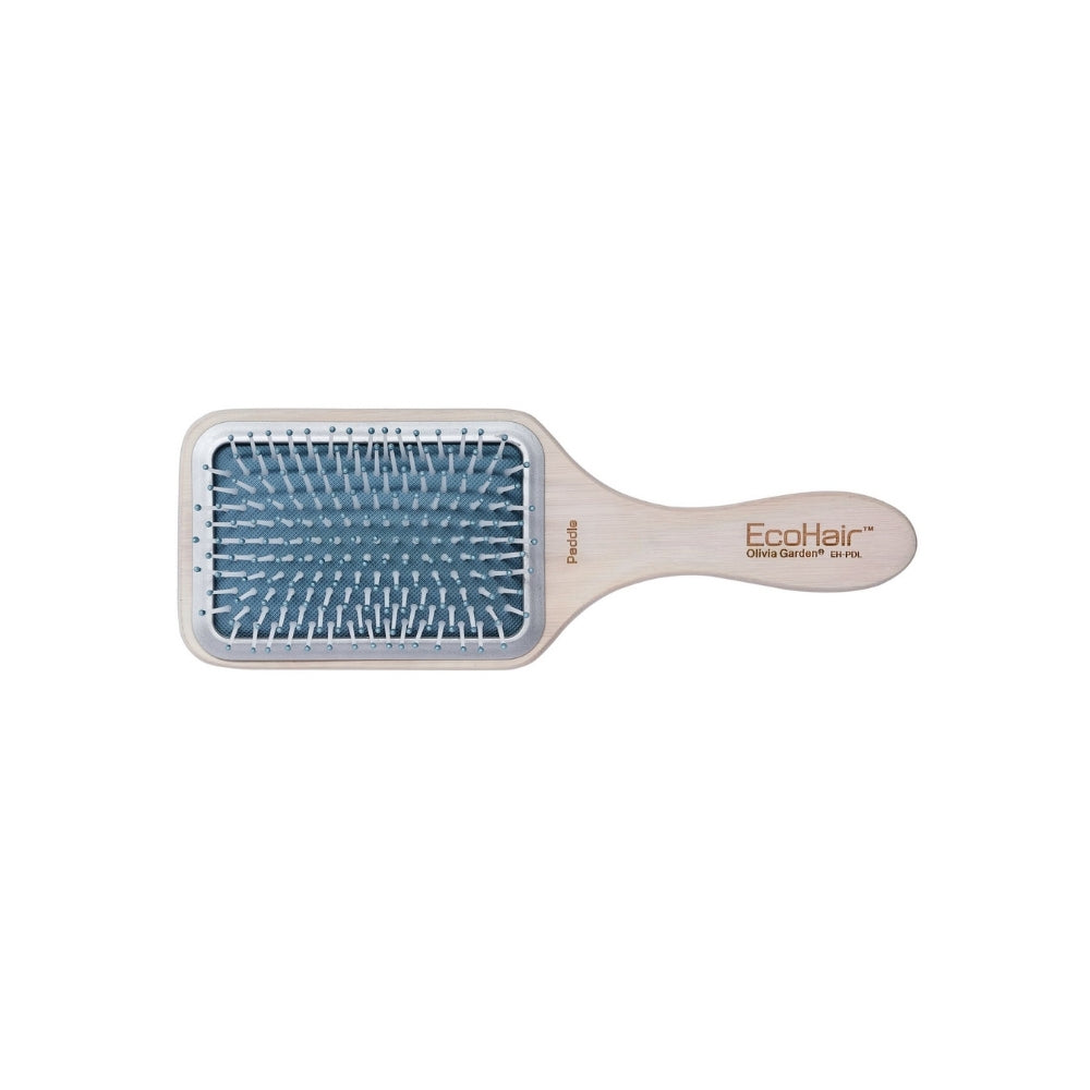 Brosse plate large en bambou écologique Olivia Garden