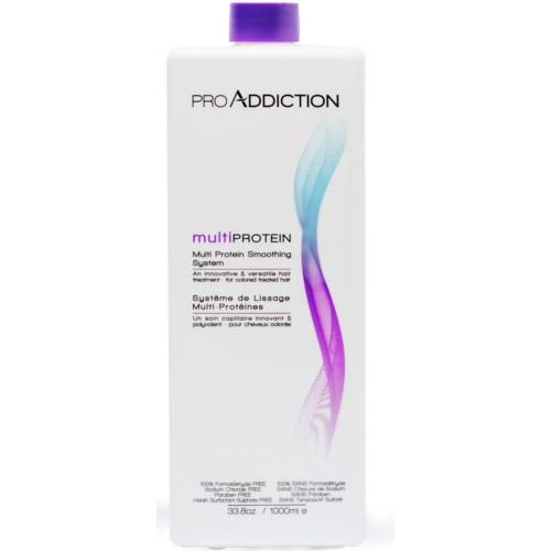 Multi-Protein Straightening System For Color Treated Hair