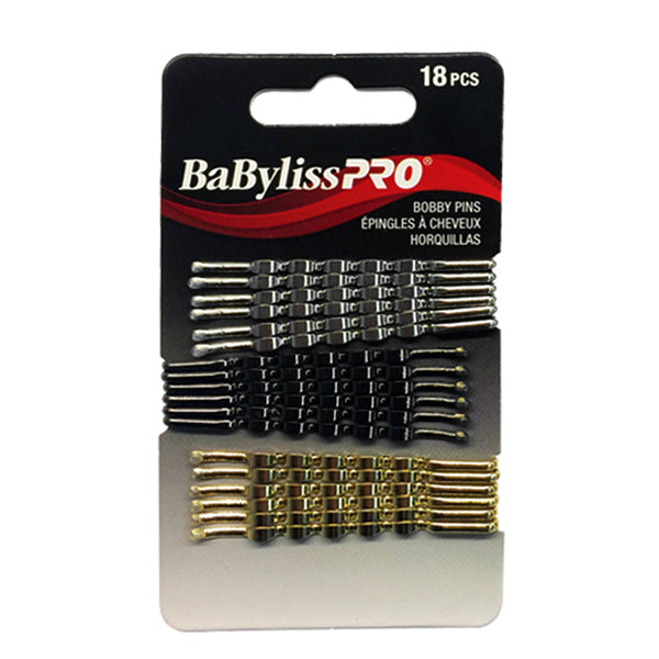 Regular Crimped Bobby Pins 2 1/2" #BESHAPN1UCC - Card Of 18