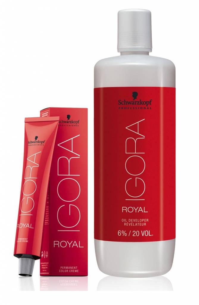 Igora Developer 6% 20 Volume Liter, Igora Hair Color 6-00