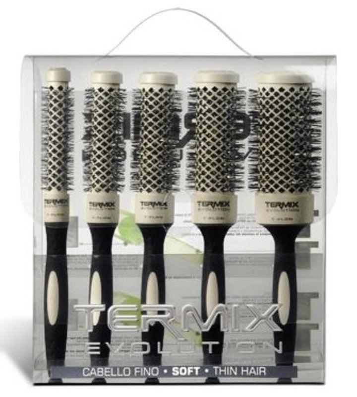 Evolution Soft Case of 5 Hair Brushes