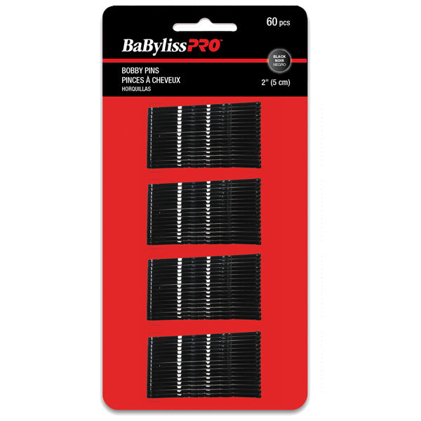 Regular Crimped Bobby Pins 2" - Card Of 60